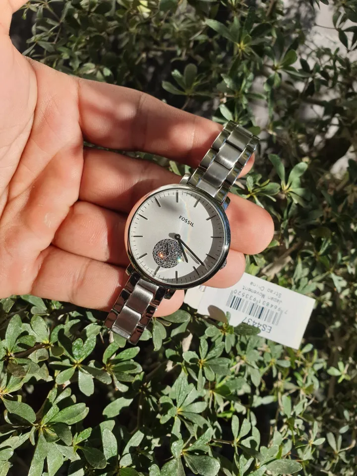 Authentic Fossil Jacqueline ES4437 36MM Crystal Stainless Steel Women s Watch Lazada PH