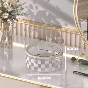 ถังขยะตั้งโต๊ะ พร้อมฝาปิด ขนาดเล็ก ออแกไนเซอร์ตั้งโต๊ะ ถังขยะขนาดเล็ก