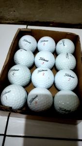 TITLEIST bola golf original non pro v1 murah pilihan isi 12 pcs