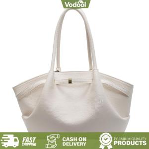 [VSC] Women PU Leather Solid Color Shoulder Bag Underarm Shoulder Bag Vintage Underarm Tote Bag for Daily Commuting Travel