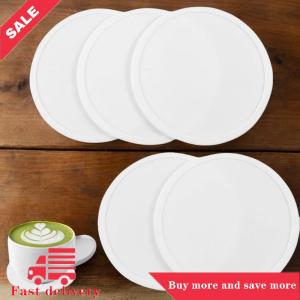 [COD]Flash Delivery Non Slip Silicone Drink Coasters Large Black Cup Coaster Set For Outdoor Drinks Anti Stain & Heat Resistant - Cup Tab
