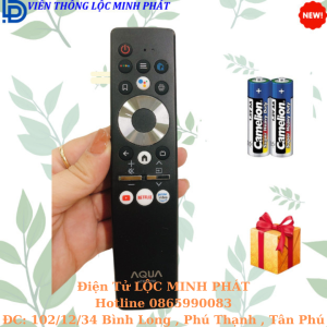 Điều khiển TV AQUA Mã HTR-U29A remote TV AQUAA - Tặng kèm pin