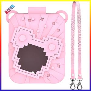 ฝาครอบตัวป้องกันเคสป้องกันเคสหุ้มปกป้องผิวซิลิโคนปลอกเคสสำหรับ Bitzee Dis Ney สัตว์เลี้ยงดิจิตอลแบบโต้ตอบ