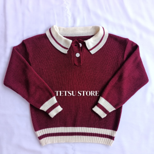 Kaos Wangki Anak / Kemeja Polo Anak / Polo Shirt Anak / Atasan Anak Cowo / Baju Wangki Anak Laki laki / Sweater Kerah Anak