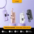 UNEED MiniBox A5 5000mAh Powerbank Mini Lightning Type C Built In Cable - UPB408. 