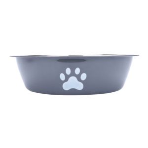 TEWUB Large Capacity Stainless Steel Dog Bowl Non-slip Non-rust Dog Water Bowl Dog Food Drinking Tray Pet Feeders Dog Food Bowls Drinkers For Puppy Cats