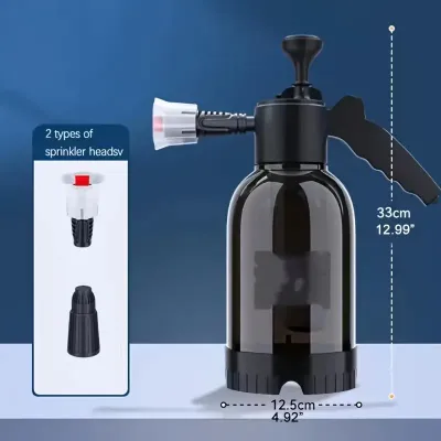 Electric Foam Sprayer 2 in 1 Car Nano Wash Liquid High Foam Pressure Washer Car Shampoo Spray Water Wax Car Foam Bottle Cuci Kereta