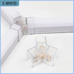 【E-WOITD】 2-Pin V Y I L Connector For LED Lamp For Bordered Honeycomb Light Tube 110-240V For Universal Car Wash Workshop Basement Garage