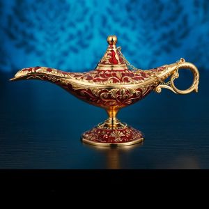 Lampu Aladdin aladdin magic dengan genie light: Wishing Potuntuk Dekorasi Halloween