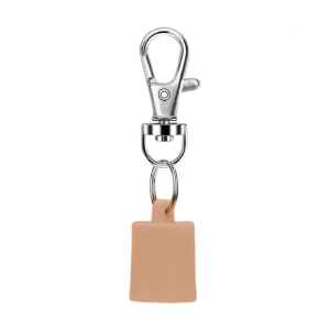 Lip Balm Keychain Caps Fashionable Key Holder Functional Key Jewelry Silicone Texture Perfect for Women and Girls