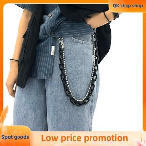 ✨QK shop✨ Removable Punk Waist Chain Belt Trousers Chain For Women Men Jeans Belt Chain Pants Cool Rock Chain Hiphop Summer Jewelry