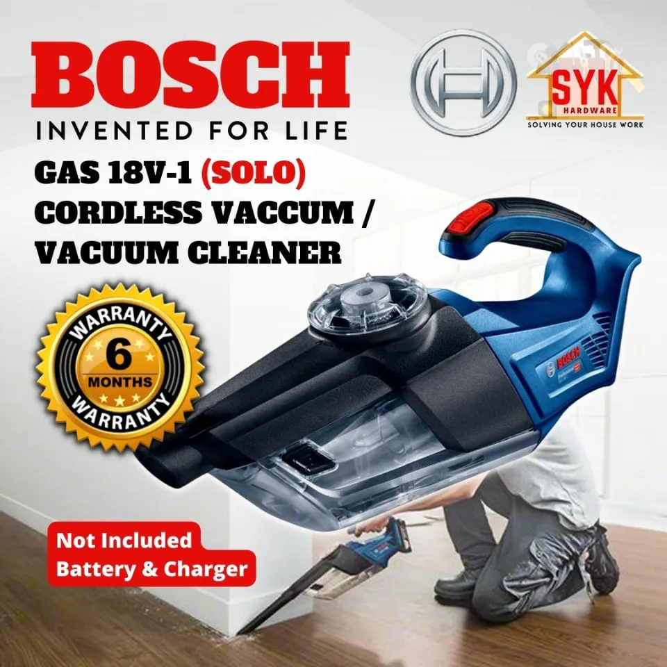 SYK BOSCH GAS 18V 1 Solo Cordless Vacuum Cleaner Vacuum Cordless