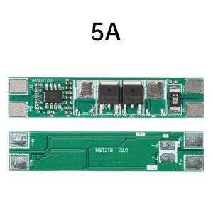 3S LiFePO4 BMS (11.1V/12V/12.6V) - 5A พอร์ตเดียวกันแผ่นป้องกันโดยไม่มีการทรงตัว