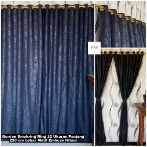 gorden jendela smokring 12 ring pintu dan kamar bisa bayar di tempat