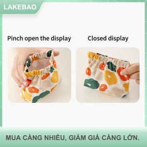 【LAKEBAO】 Túi đựng dây xu mỹ phẩm Ins túi đựng thẻ Tai nghe di động Son môi stora
