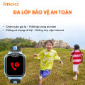 Đồng Hồ Điện Thoại Thông Minh Lắp Sim Trẻ Em imoo Z1 Xanh/ Hồng Định Vị GPS/Gọi Video Call /Nhắn Tin/ Kháng Nước IPX8. 