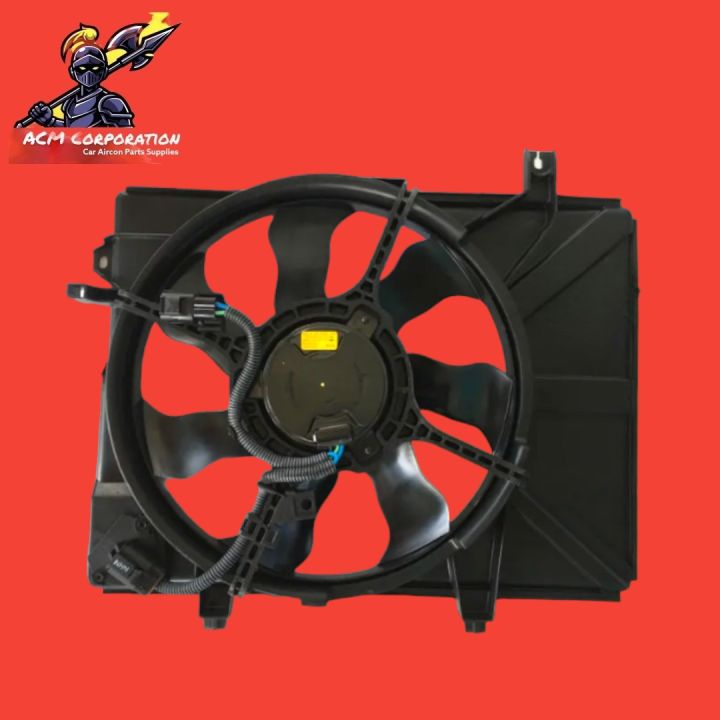 Hyundai Getz Fan motor Assembly Radiator Condenser Car aircon parts Quality High speed Lazada PH