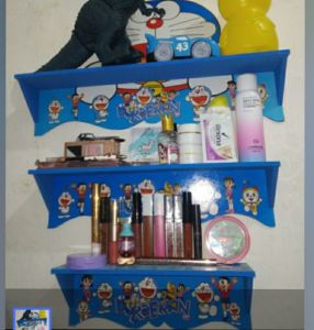 FURNITURE HIASAN DINDING MINI/RAK GANTUNG MINIMALIS SERBAGUNA 3 SUSUN