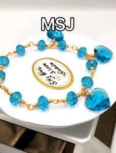#SYADORA 3LOVE & 5 LOVE IN BLUE BRACELET SUASA