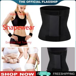 【New Arrival】 Waist Trainer Corset Breathable Slimming Belt Comfortable Weight Loss Sport Flat Belly Sheath Treble-layer Tighten The Abdomen Sports Waist Protection