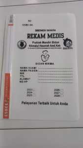 100 pcs Map Rekam medik Plastik murah/Map Business File Folio F4.