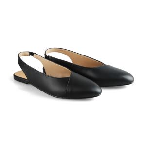 Flatshoes Bustong Cewe Bigsize 35 to 45 | Mules STRAP Belakang Karet LANCIP Formal & Pesta