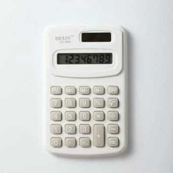 ZALINDO Kalkulator Mini Portable Pocket Calculator 8 Digit