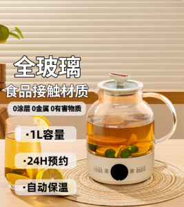 WE 3971 = 一体养生壶 All-in-one health pot ☞ 1L #Product details may vary slightly from the actual product.