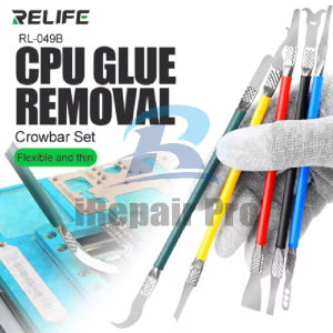 OPENING TOOLS CPU GLUE REMOVAL CROWBAR SET - ALAT CONGKEL IC RELIFE RL-049B
