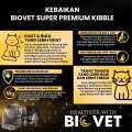 Biovet Royal Pet Cat Food Makanan Kucing Premium Superfood Kibble Untuk Bulu Gugur Gebu Gemuk 2.5kg 5.0kg 7.5kg Original. 