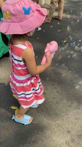 Bong bóng xà phòng cá heo