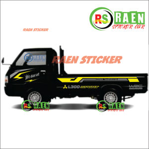 002 PROMO CUTTING STIKER LIS BODI SAMPING STICKER MOBIL MITSUBISHI L300 TERMURAH