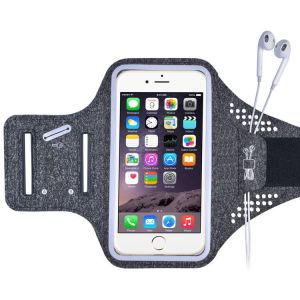 Sports Phone Armband Gym Jogging Cycling Cellphone Holder for Phones up to 6.5inch Mobile Wallet Key Pouch