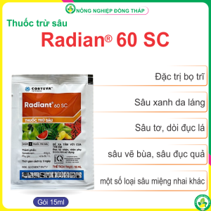 Thuốc Trừ Sâu Radian® 60 SC (Gói 15ml)