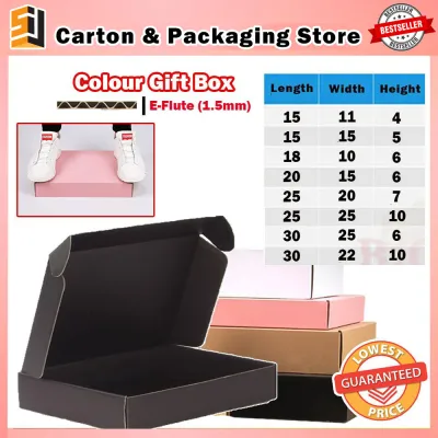 Gift Box Craft Paper Box Pizza Box Carton Box Packing Box Packaging Box Kotak Hantaran Hidden Box 飞机盒 纸箱