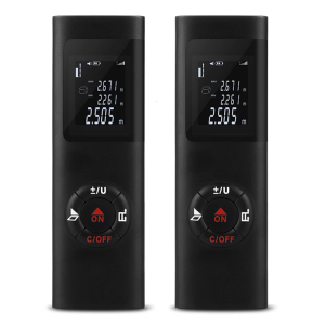 Lightweight Digital Lasers Measuring Device 40M/60M Ranges USB Charging Backlit Screen with Unit Switching&Auto Shutdown