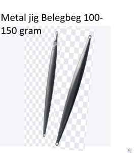 umpanMetal jig belegbeg blank 100 gram panjang 14 cm