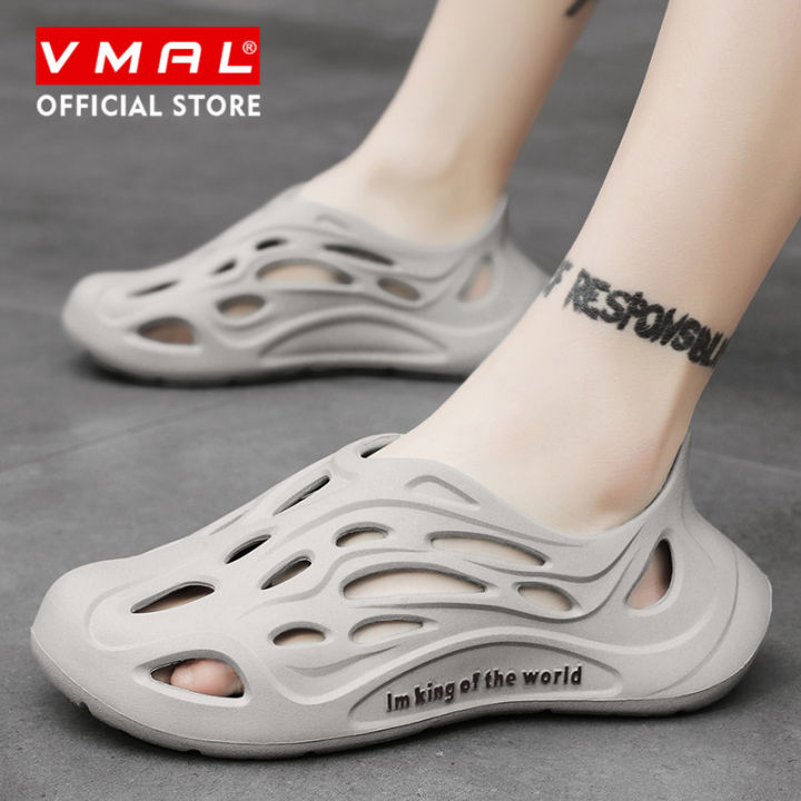 VMAL Summer Men Slippers Platform Outdoor Clogs Shoe Beach Sandals Male  Soft EVA Indoor Home Slides Fashion Sandals 39-45