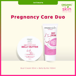 Organic Skin Japan Intimate Pregnancy Skincare Set with Bust Cream & Belly Butter