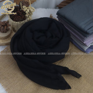 Hijab Segi Empat Payet Mute Mutiara Swarovski Warna Terlengkap Kerudung Bella Polos Laser Polos