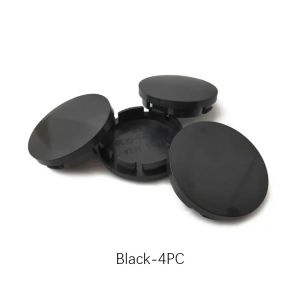 4 Pcs/Set Black/Silver 56mm Car Wheel Center Rim Hub Abs Caps Universal Car Wheel Rim Center Hubcap Vehicle Decor Car Accessories Car Wheel Center Cap for Honda Accord City Civic HR-V CRV Rim Hub Caps Cover