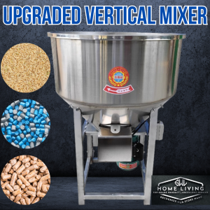 Powder Feed Vertical Mixer Stainless Steel 304 Food Grade Coffee Flour Tepung Mixer Grain Mixer Machine Mesin Penggaul Tepung Makanan 不锈钢搅拌机 (21-28 Days Delivery)