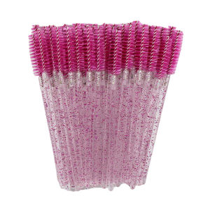 50ชิ้น แปรงปัดขนตา แปรงหวีขนตา แปรงเบลนหัวคิ้ว แปรงปัดคิ้ว แต่งทรงคิ้ว อุปกรณ์ต่อขนตา พกพา ใช้แล้วทิ้ง 1ห่อ 50 ชิ้น