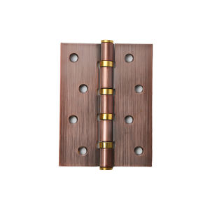 zhuzhu บานพับประตู บานพับหน้าต่าง 4 นิ้ว บานพับสแตนเลส ขายเป็นคู่ มีสองสีให้เลือก แดงรมดำ สีเงิน