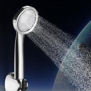 【Elegant Residence】1PCS High Quality ABS Chrome High Pressure Multi-functional Water Saving Rainfall Handheld Shower Head Pressurized Nozzle Shower Head Bathroom Accessories