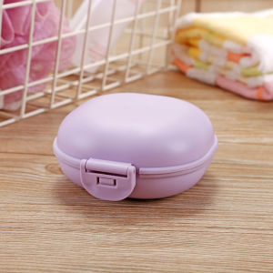 Waterproof Soap Box with Lid Travel Soap Box Toilet Creative Drain Soap Box Travel Portable SoapTray