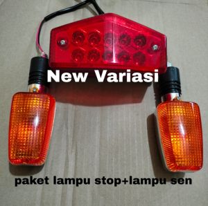 Lampu Sen Model Rx King New Besar 2PCS KANAN-KIRI + lampu Stop Rx King