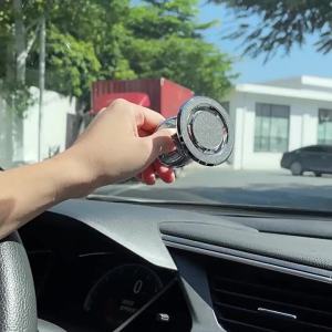 Metal Magnetic Mobile Phone Holder Car Mount For 14 Pro Max For Adhesive Cellphone cket Adjustable Phone Stand