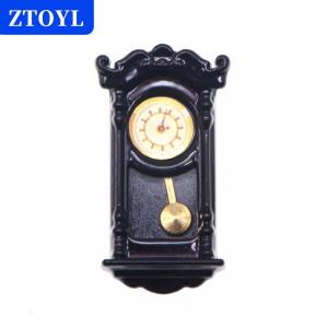 [COD] ZTOYL บ้านตุ๊กตา1 12นาฬิกาแขวนผนังจำลองแบบวินเทจนาฬิกาบ้านตุ๊กตาตกแต่งห้องนั่งเล่นของเล่นบ้านตุ๊กตาอุปกรณ์ตกแต่งฉากขนาดเล็ก