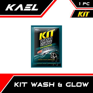 KIT Wash & Glow Shampo Cuci Motor Mobil 30 400 720 ml Sachet Pouch Sabun Sampo Bersih Mengkilap Pengkilap Busa